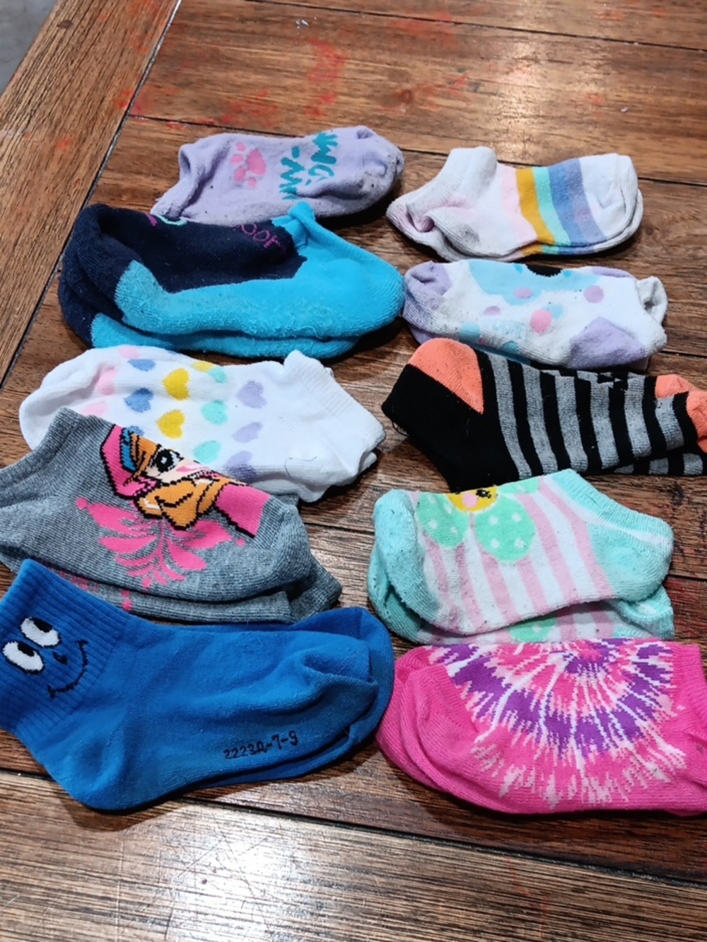 Colorful Mixed Low-Cut Socks - Assorted Pastel & Bright Colors